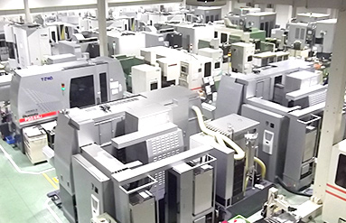 production line with ultra-precision processing